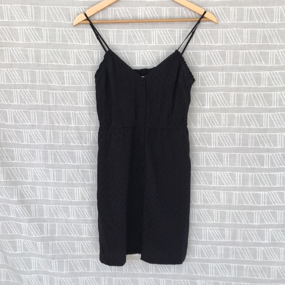 Ecote 100% Silk Mini Dress
